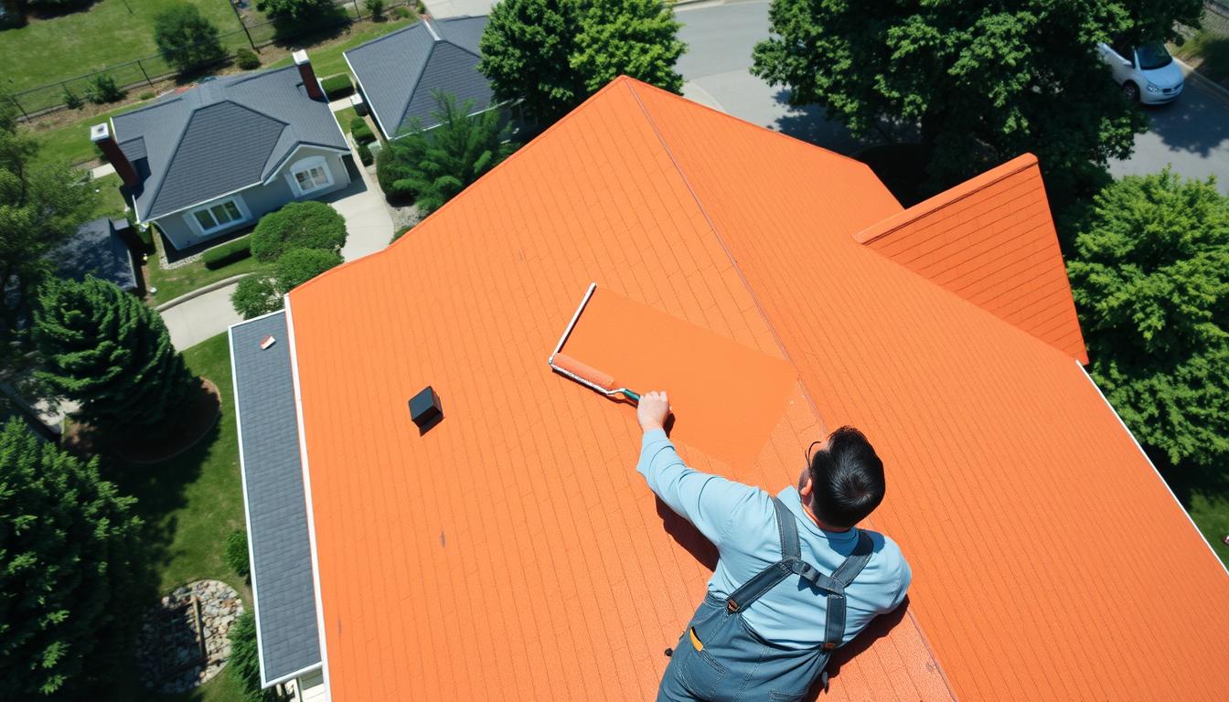 Ile kosztuje malowanie dachu