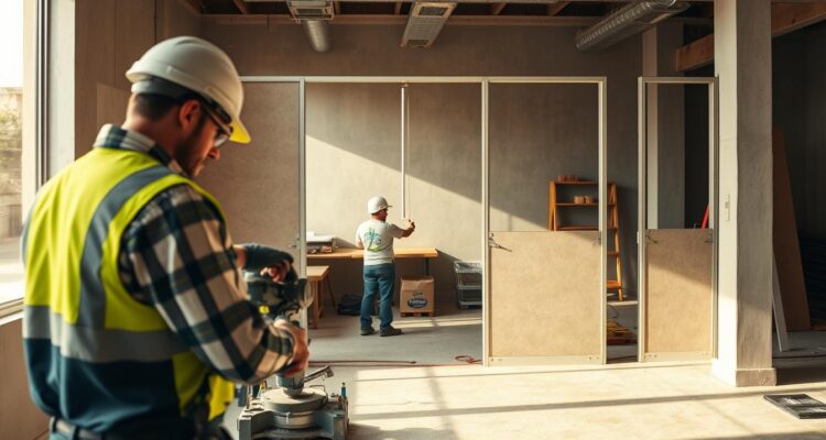 Ile kosztuje postawienie ścianki działowej