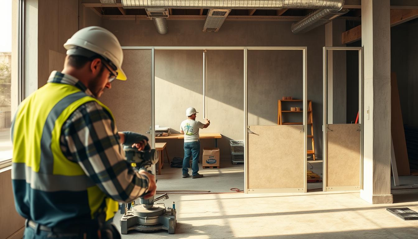 Ile kosztuje postawienie ścianki działowej