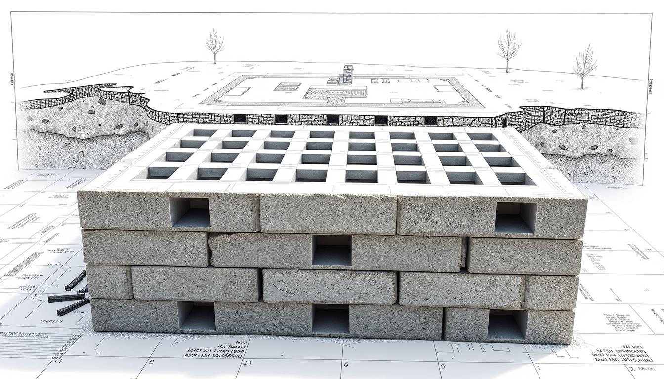 Ile warstw bloczków fundamentowych