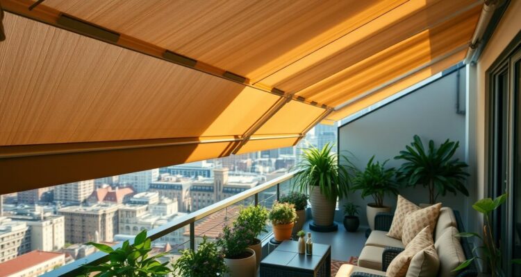 Jak osłonić balkon przed słońcem