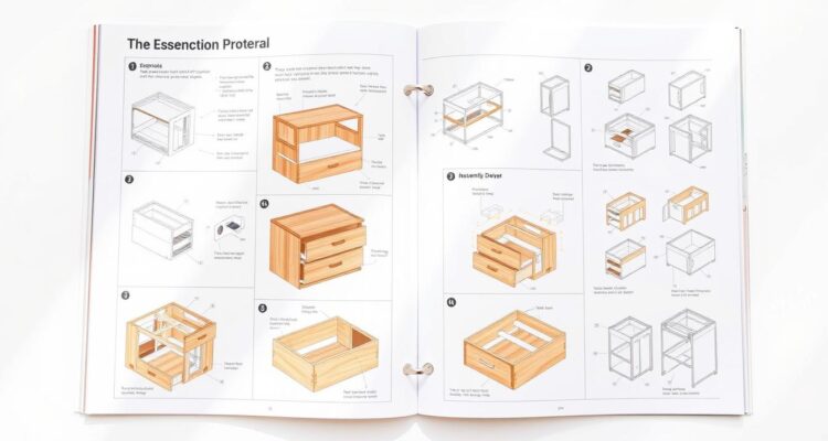 Jak złożyć komodę z szufladami