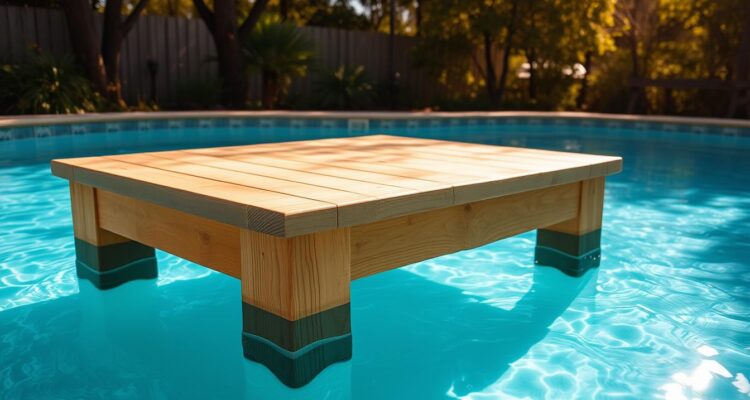 Jak zrobić podest drewniany pod basen