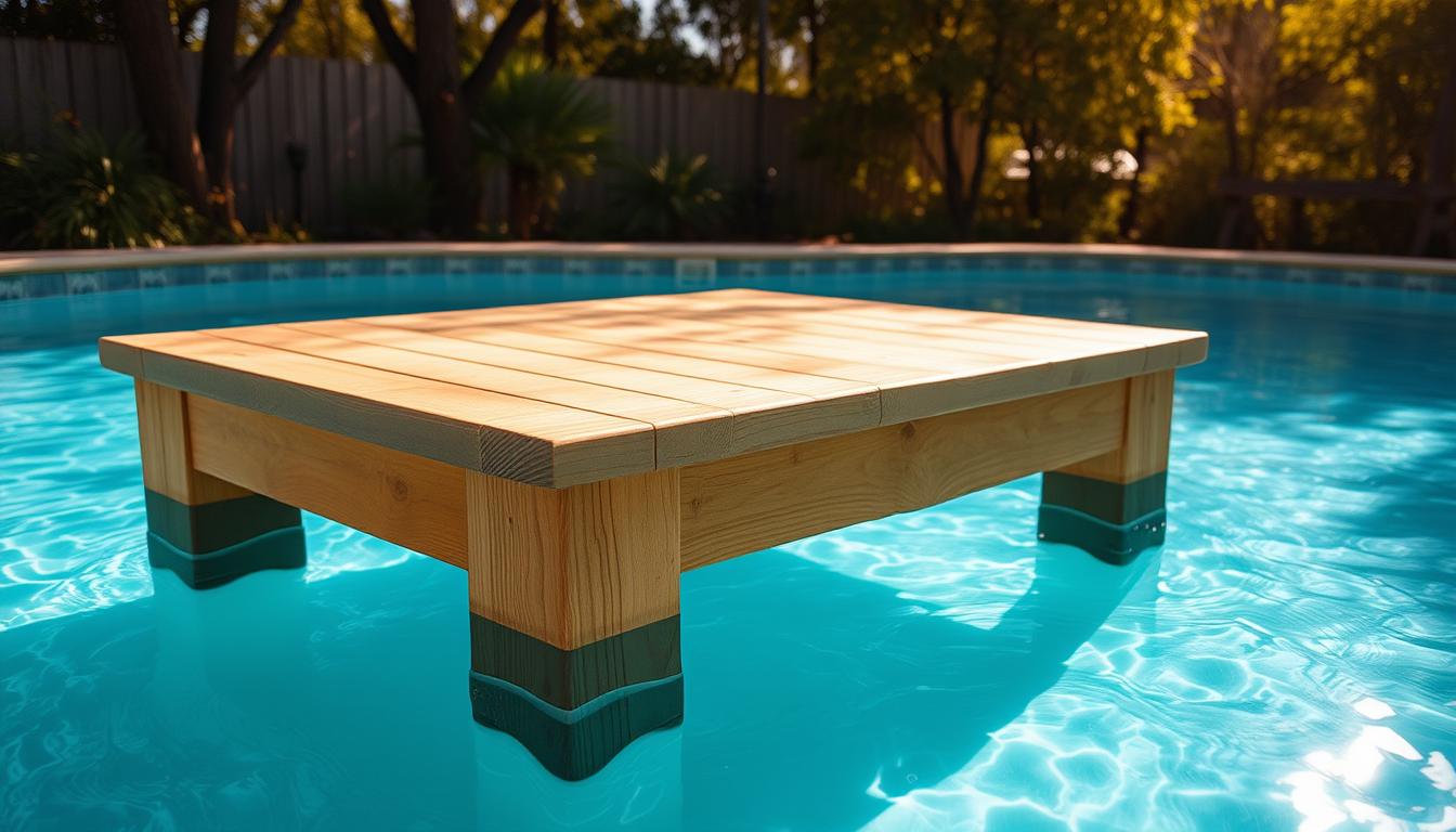 Jak zrobić podest drewniany pod basen