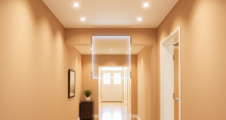 Na jakiej wysokości lustro w przedpokoju