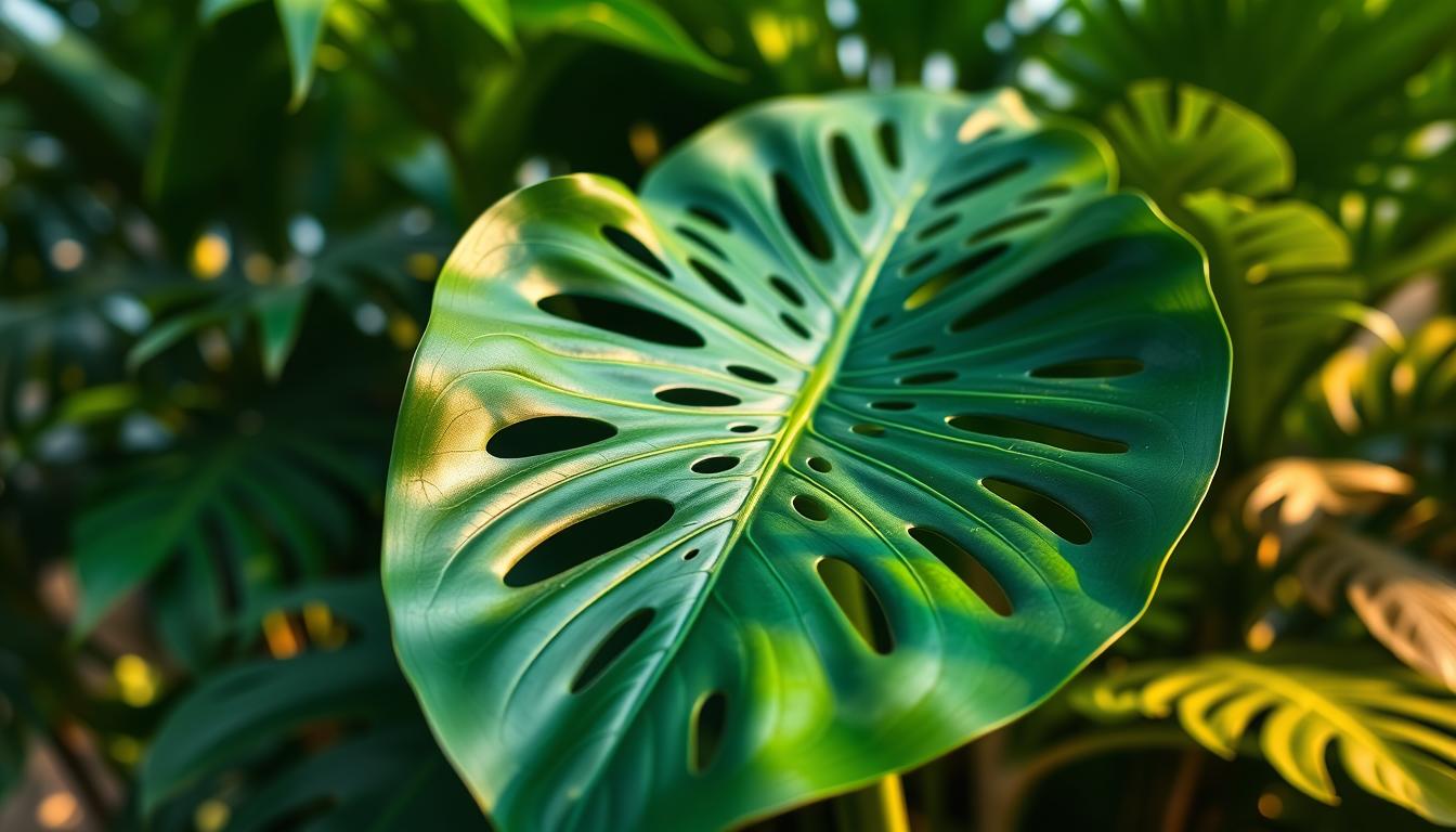 monstera perforowana