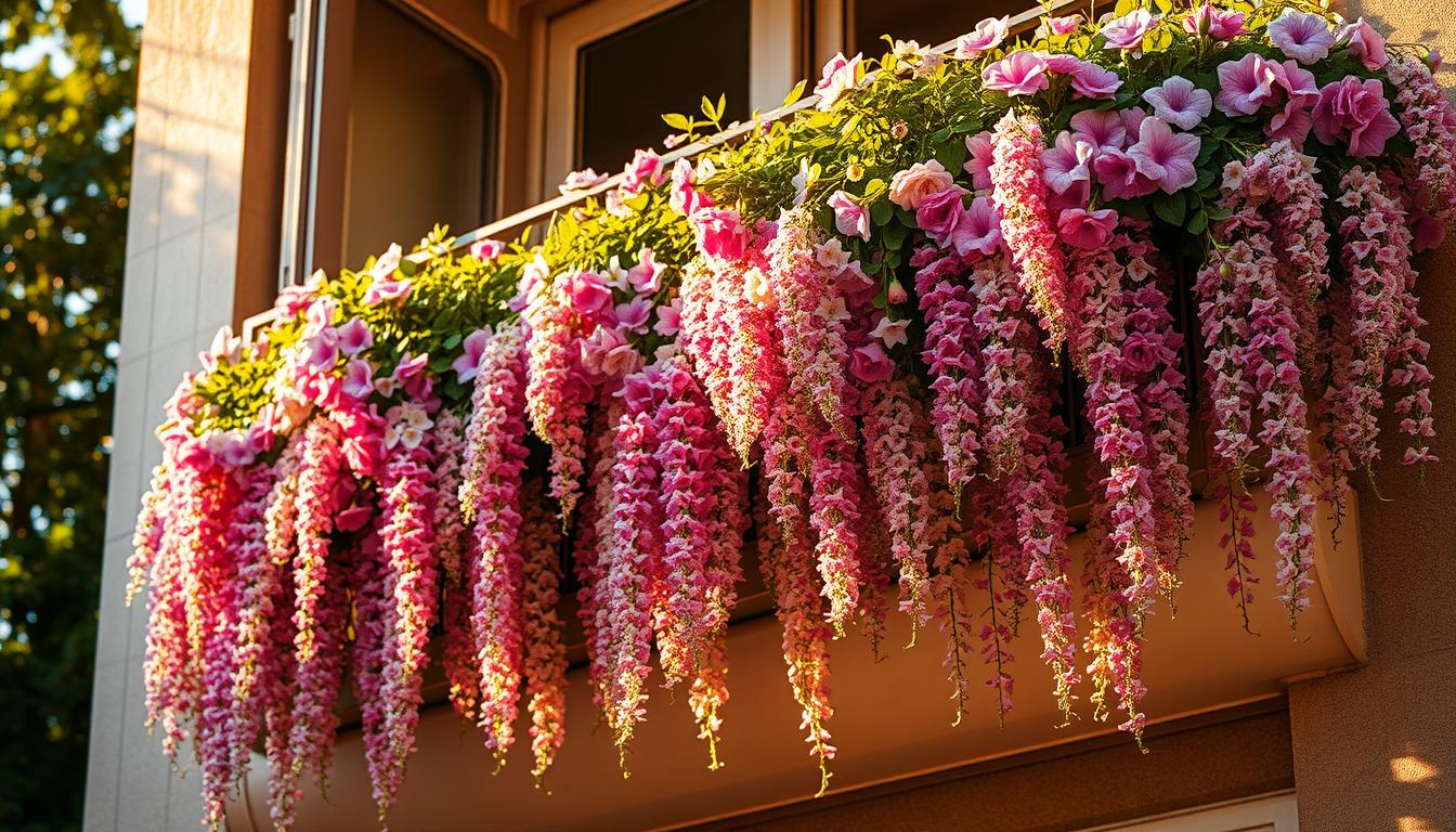 Kwiaty zwisające wieloletnie