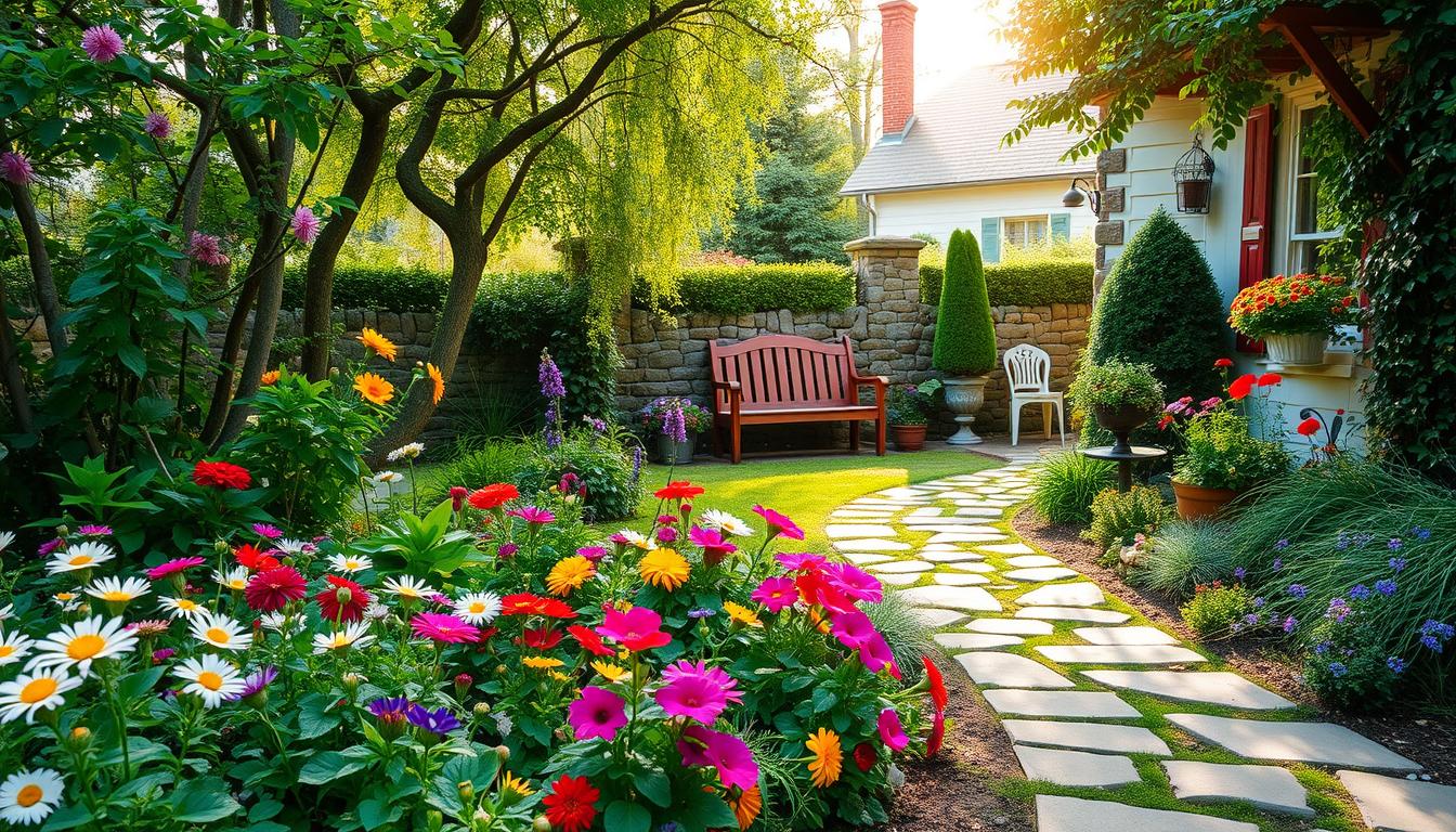 Małe ogrody przydomowe