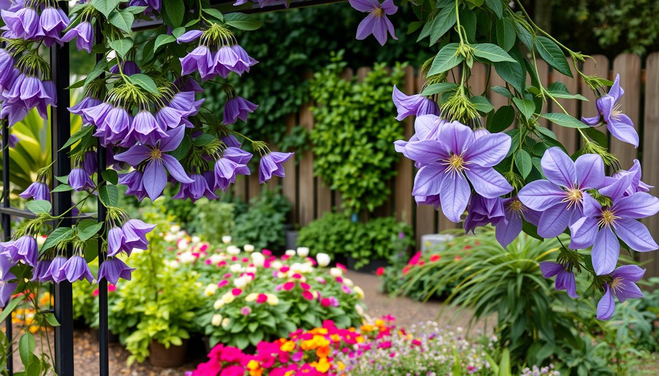 Powojniki długo kwitnące