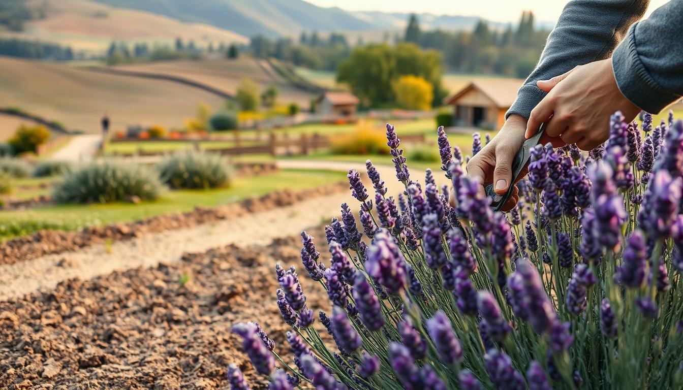 Przycinanie lawendy jesienią
