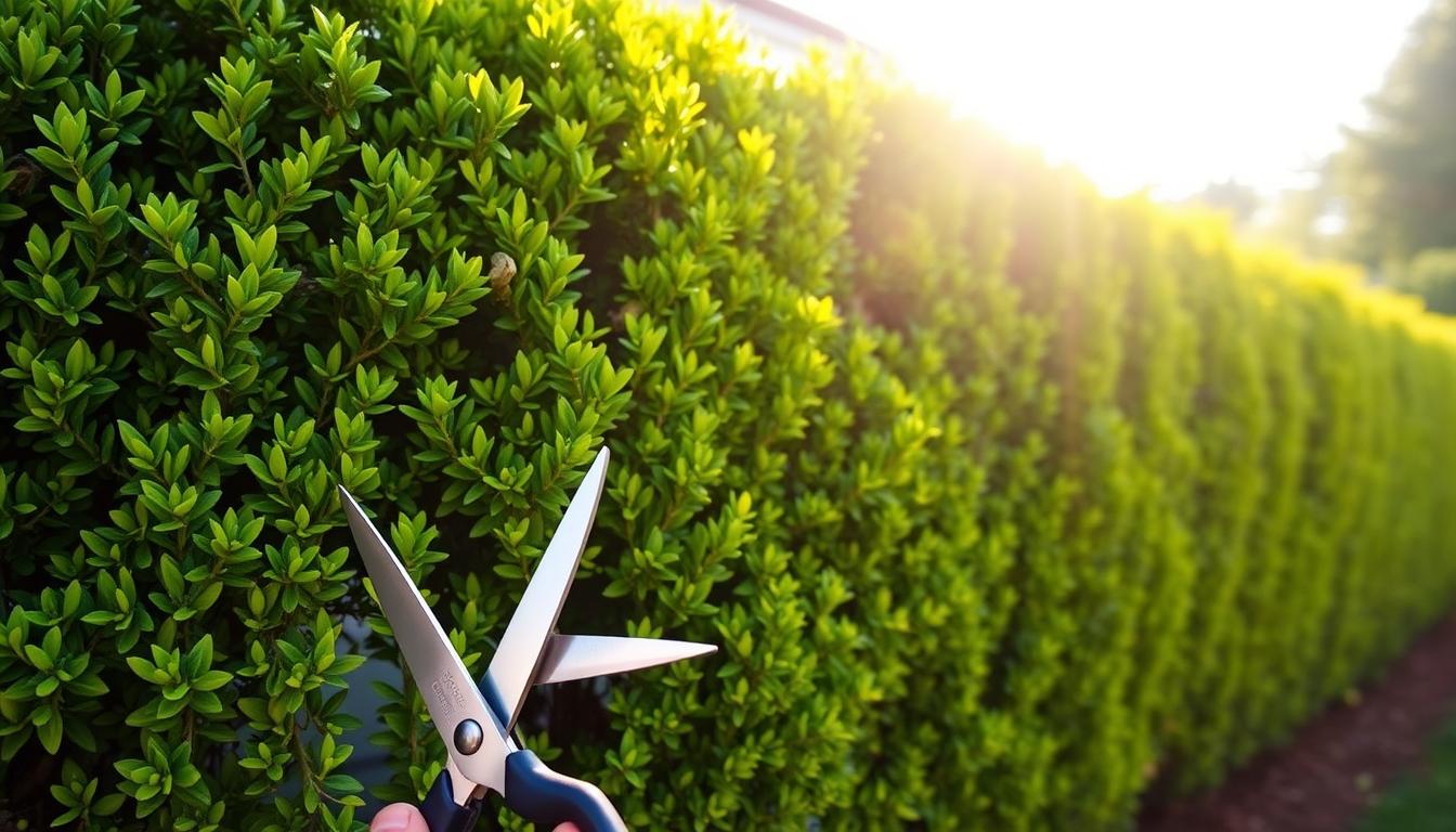 Przycinanie tui od dołu