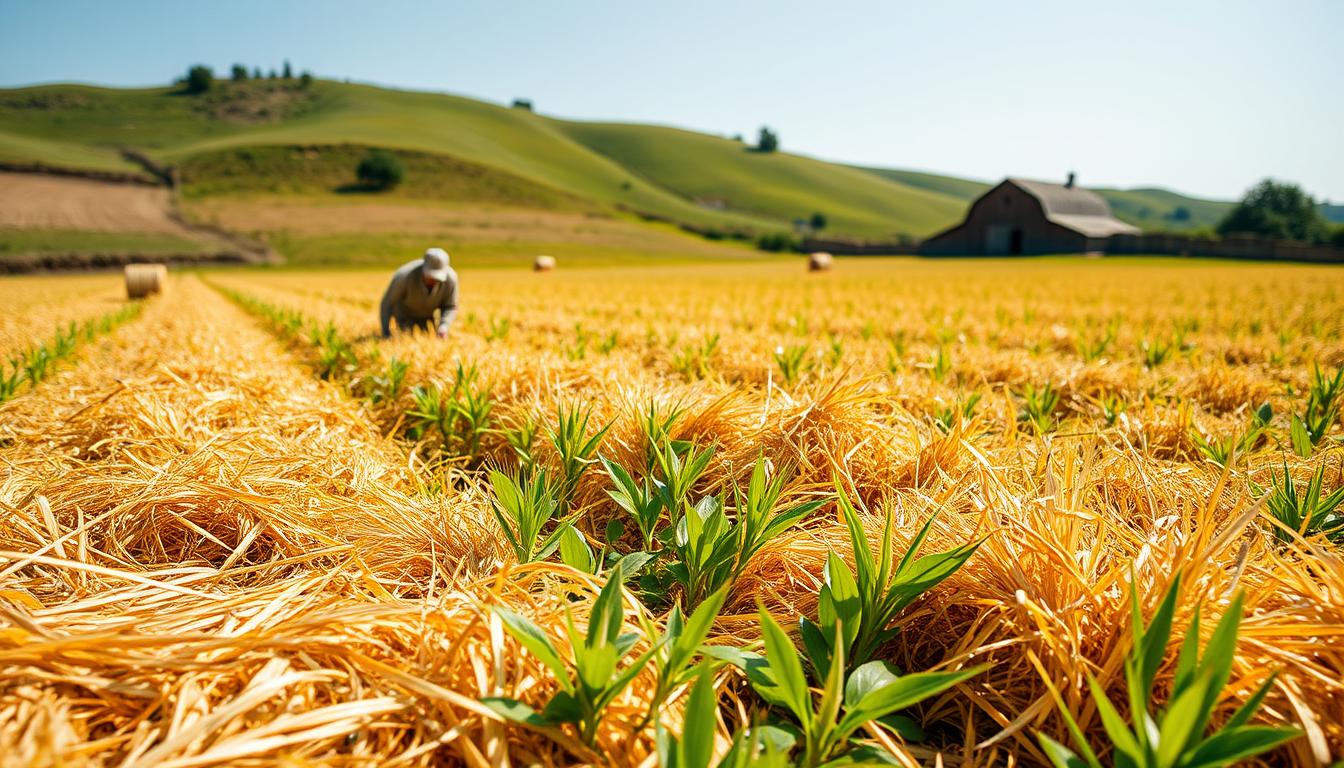 Ściółkowanie słomą