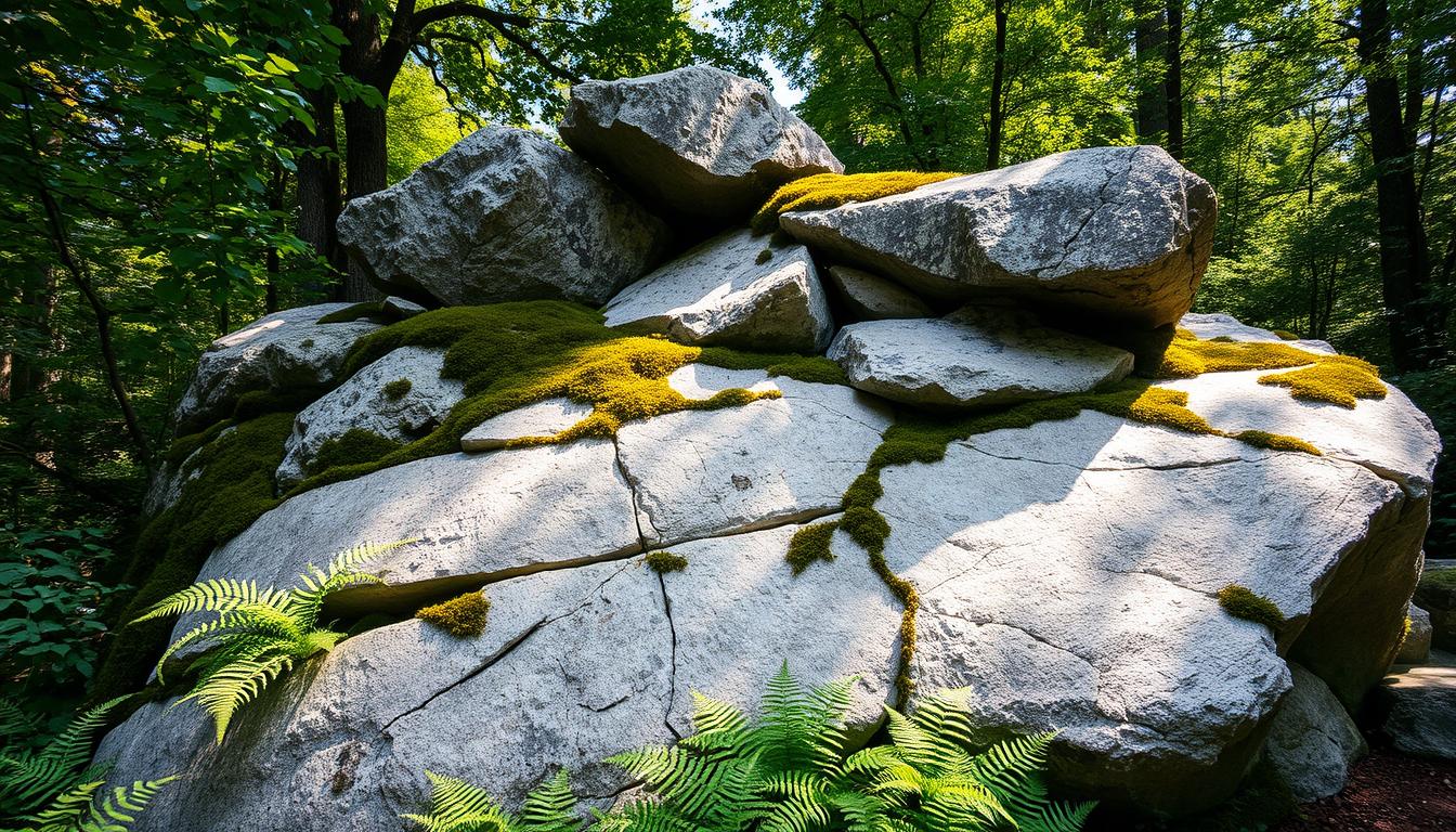 Skarpa z kamienia polnego