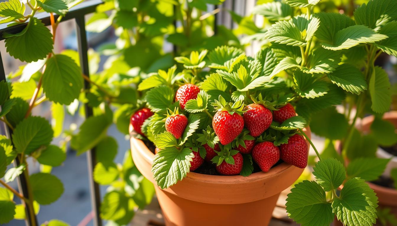 Uprawa truskawki w doniczkach