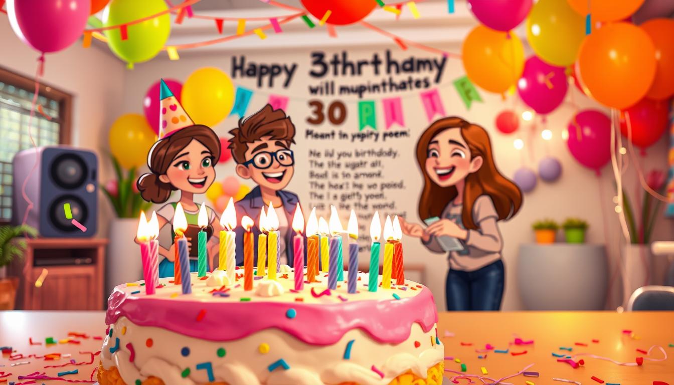 Wierszyk na 30 urodziny śmieszne