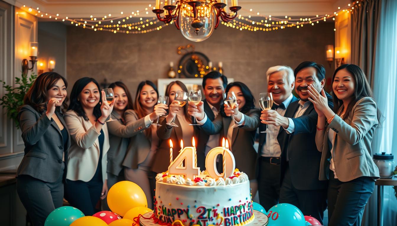 Życzenia dla 40 latka